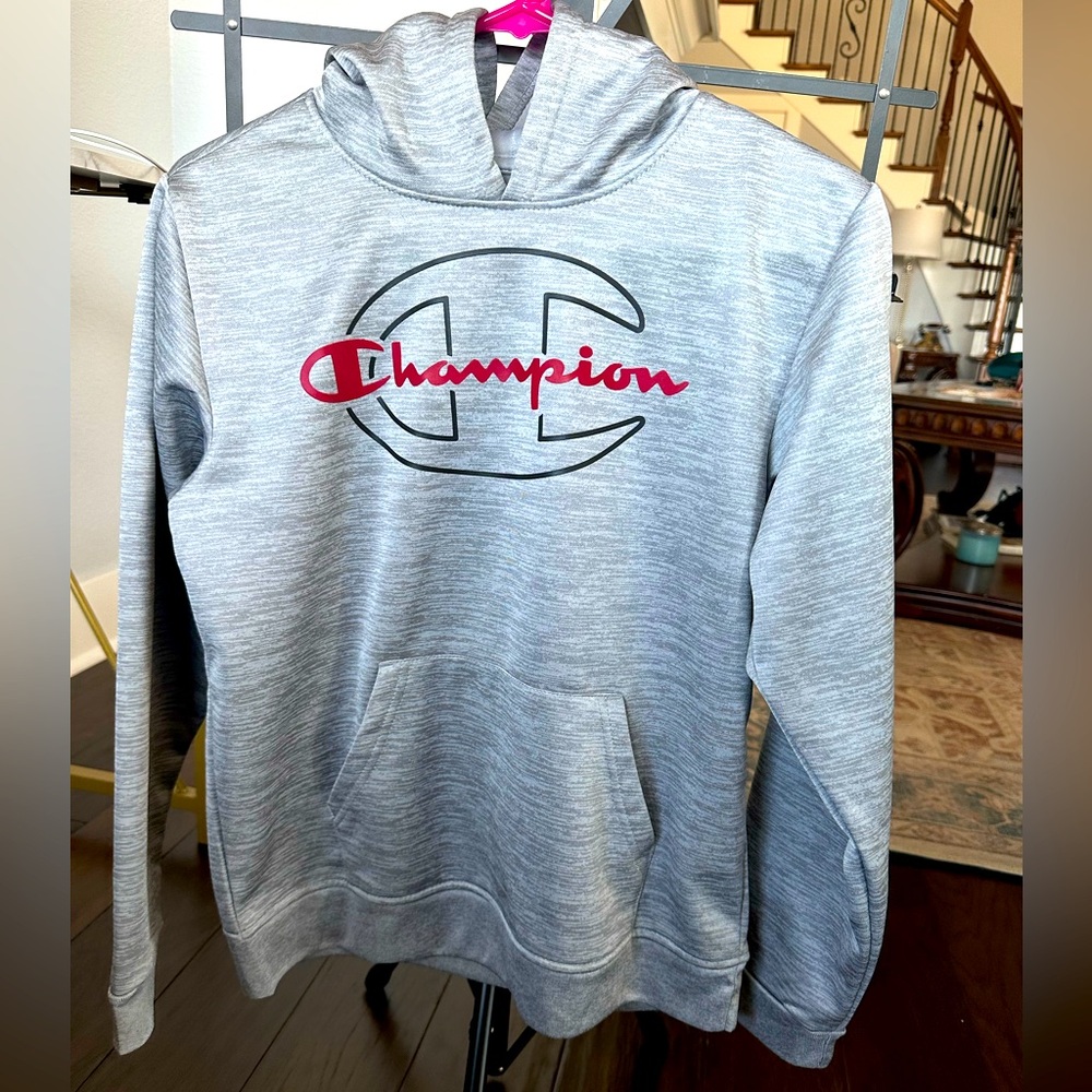 Champion Gray Hoodie (boys)